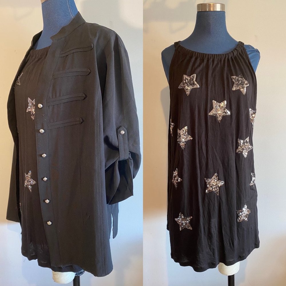 Blouse and Under Shell, height 30"